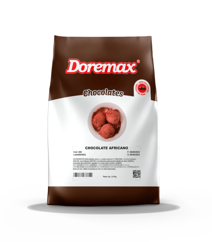 Saborizante em Pó Doremax Chocolate Africano - Doremus Sorvetes