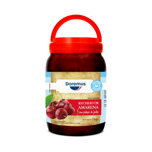 Recheio de Amarena com Pedaços Zero Açúcares