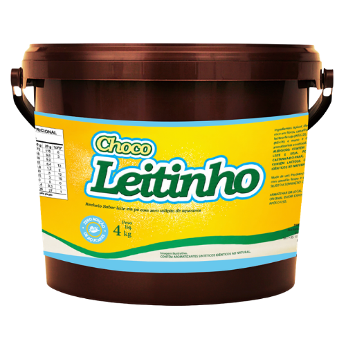 Recheio Choco Leitinho Zero Adição de Açúcares
